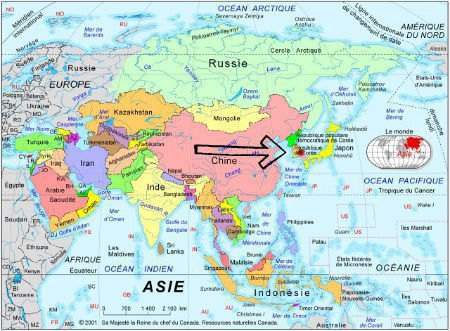 comment apprendre les pays d asie